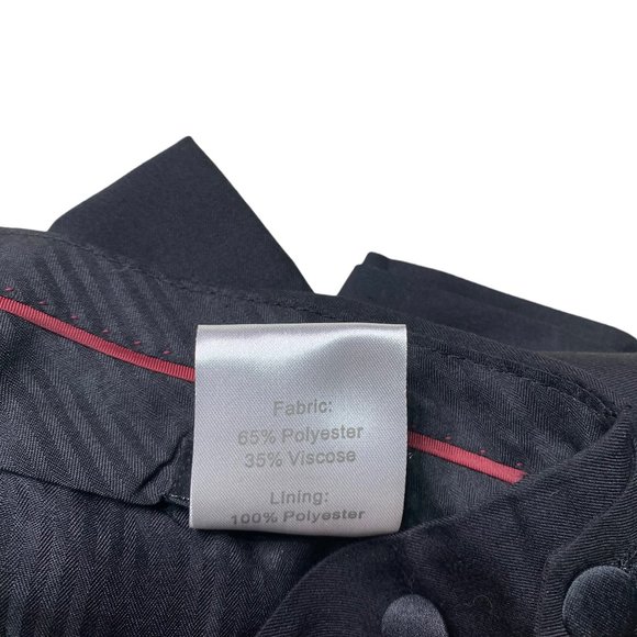 Dobell Dress Pants Mens Size 34 X 30 Flat Front Straight Fit - Picture 9 of 11